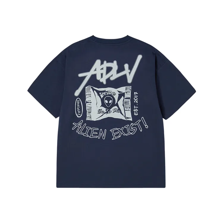 &Aacute;o Thun ADLV Alien Xanh Navy