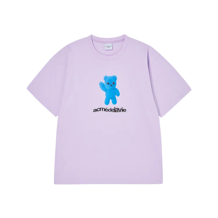 Áo Thun Alien Bear Tím Nhạt