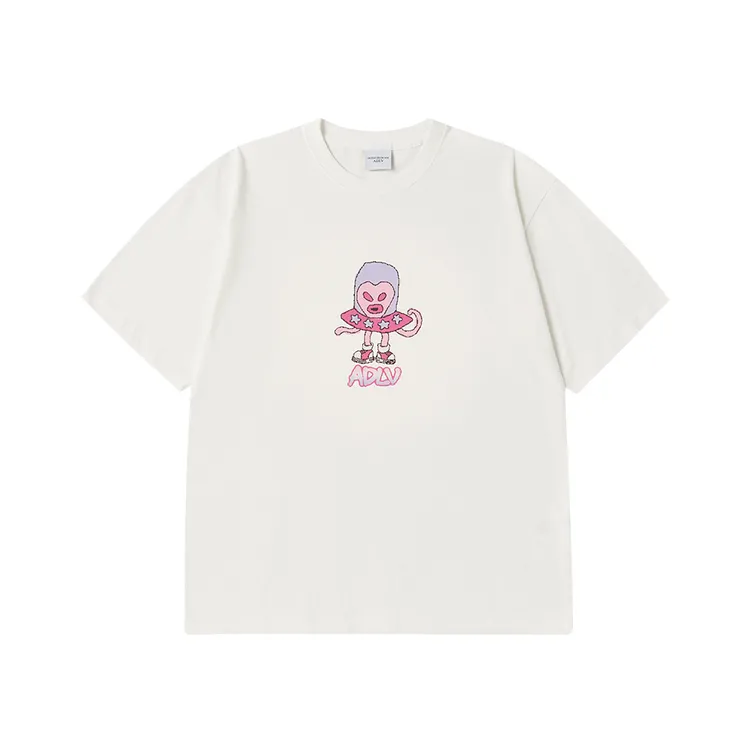 Áo thun Heart Alien Kem