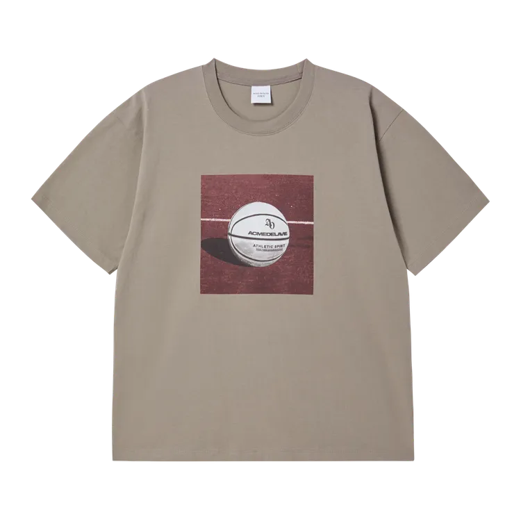 Áo Thun Square Basketball CACao nhạt