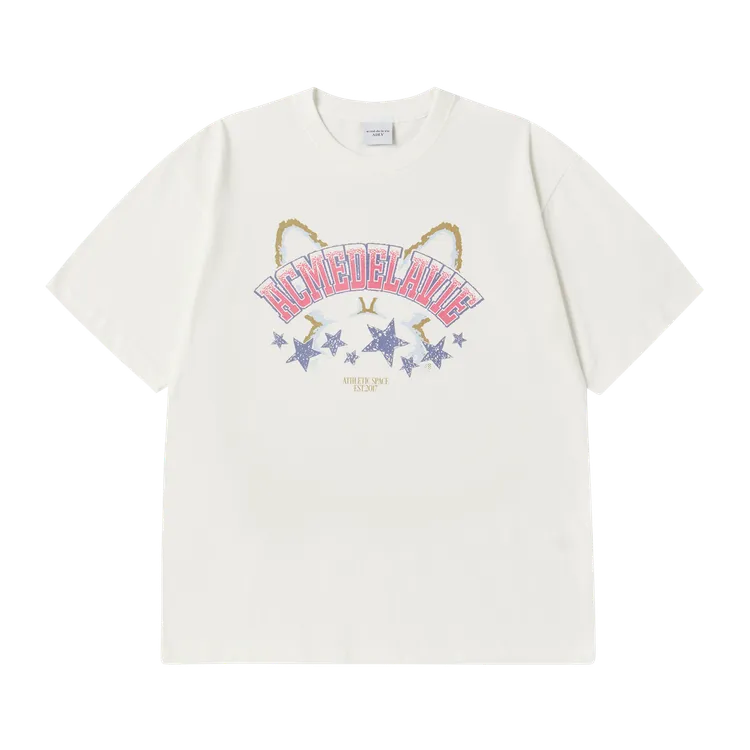 Áo Thun Star Rabbit Kem