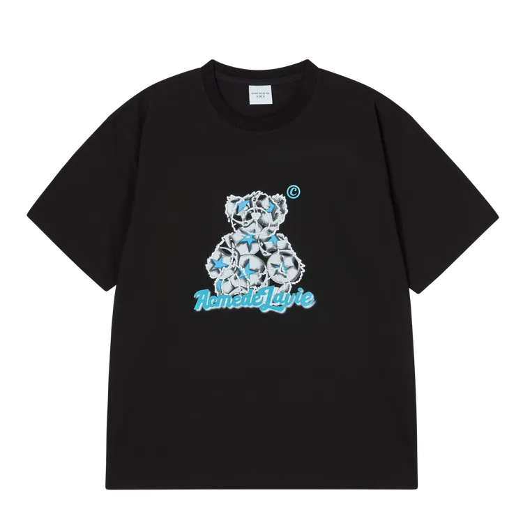 Áo Thun Star Bear Đen