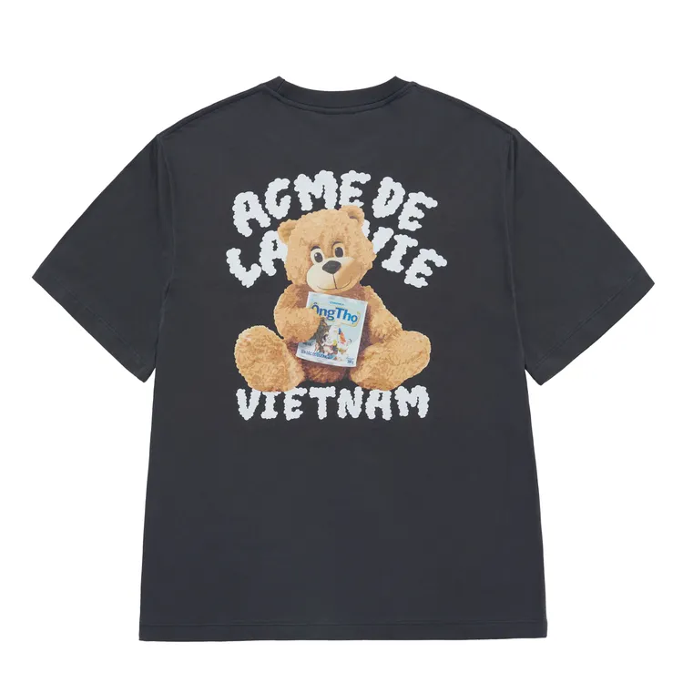 Áo Thun Ac Bear X Ông Thọ Vietnam Exclusive Than Chì