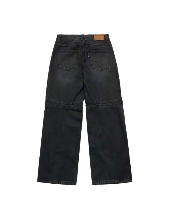 Quần BIKER DENIM Đen