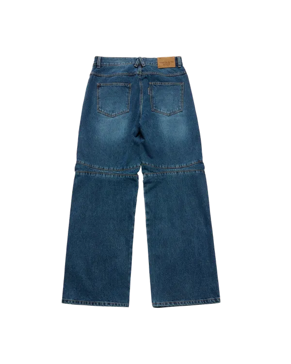 Quần BIKER DENIM Xanh dương
