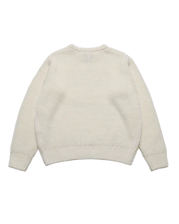 &Aacute;o nỉ FELT LOGO APPLIQUE Trắng ng&agrave;