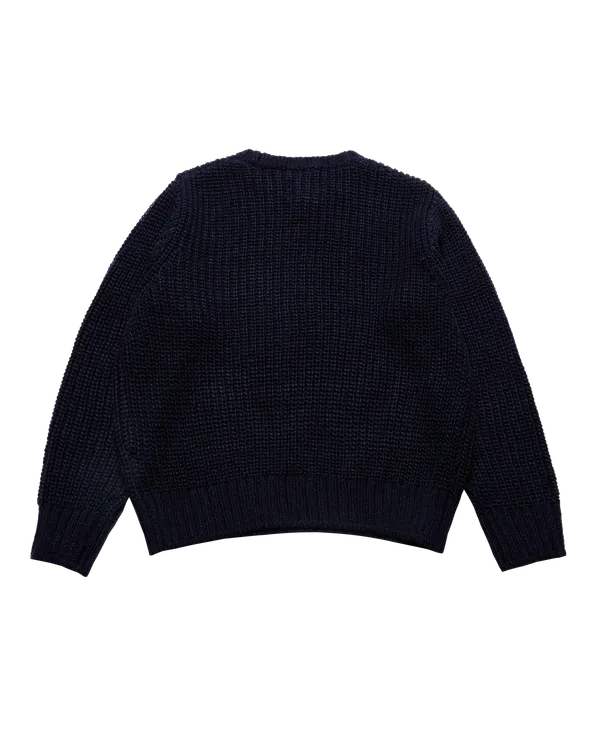&Aacute;o nỉ FELT LOGO APPLIQUE Xanh navy