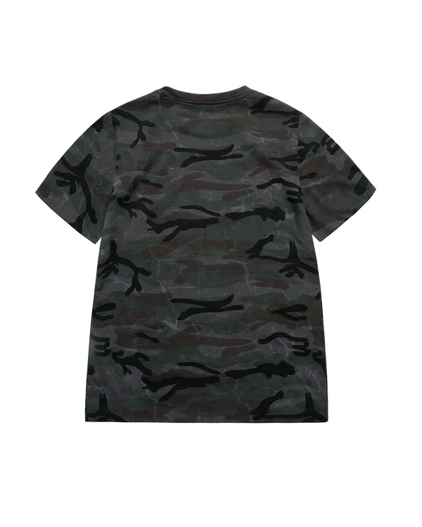 &Aacute;o thun nữ ROLLING STONES CAMO BLUR Đen