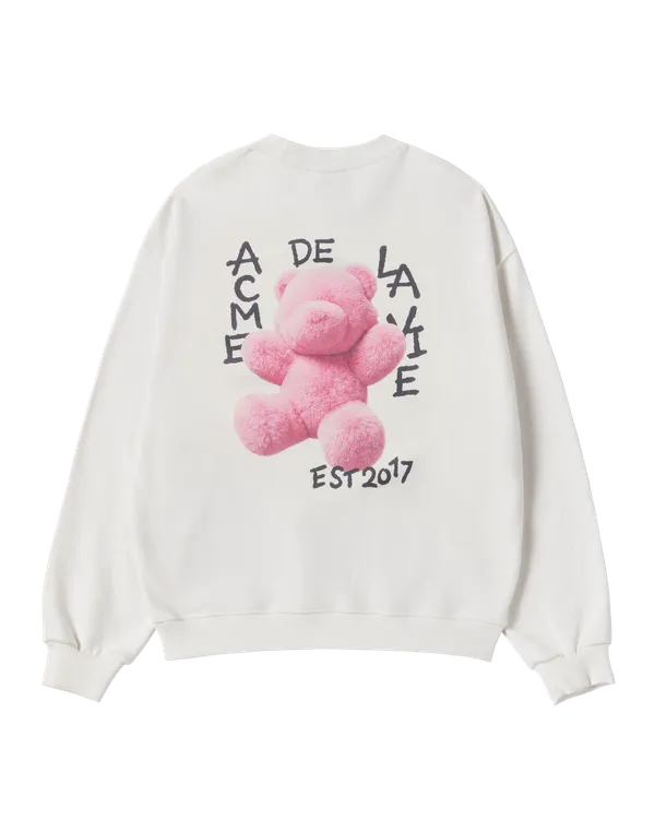 &Aacute;o nỉ WOMAN FUZZY AC BEAR Kem