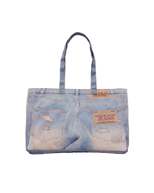 T&uacute;i đeo vai DENIM TROMPE LOEIL Xanh dương