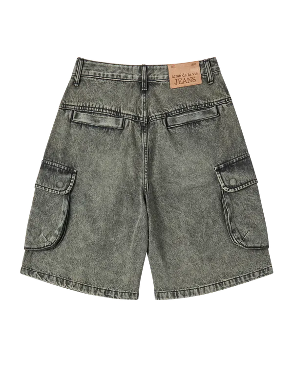 (Pre-order) Quần short UTILITY DYING DENIM N&acirc;u