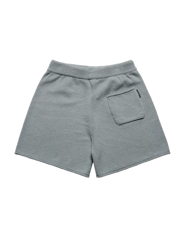 Quần short WOMAN BOUCLE KNIT X&aacute;m
