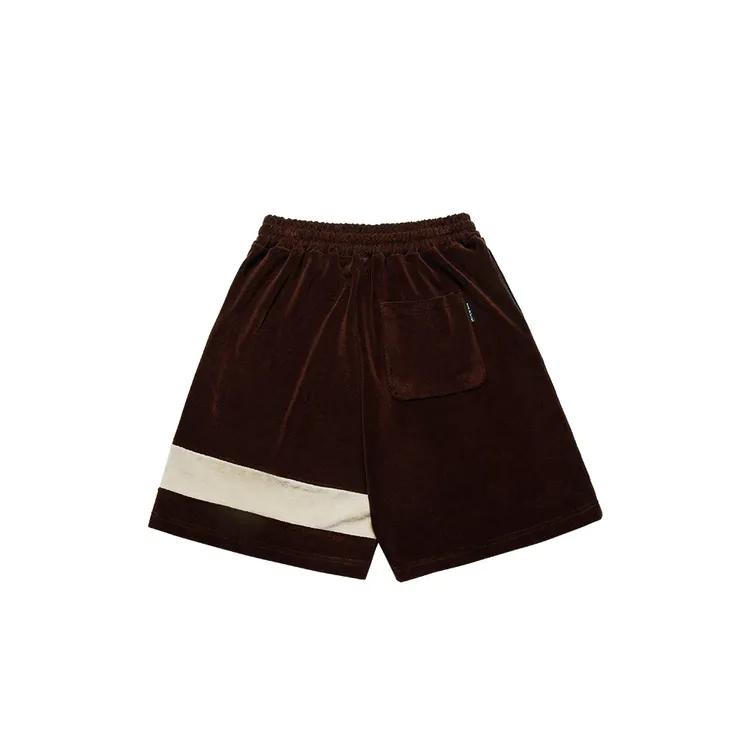 Quần short BASKETBALL TERRY N&acirc;u đậm