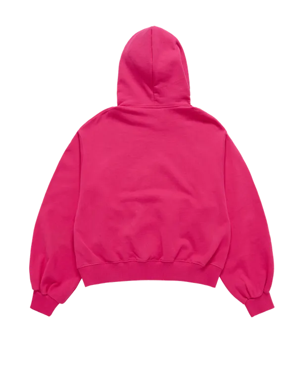 &Aacute;o hoodie WOMAN BALLOON FIT Hồng