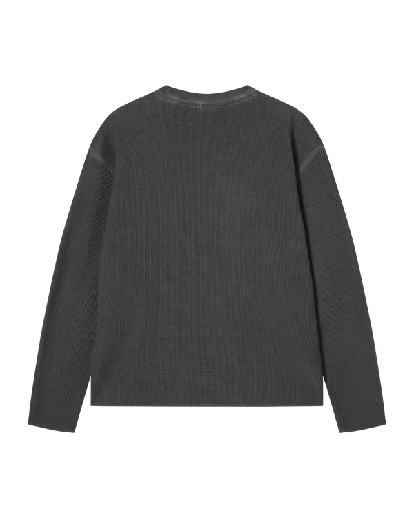 (Pre-order) &Aacute;o thun d&agrave;i tay WAFFLE DYED Than ch&igrave;