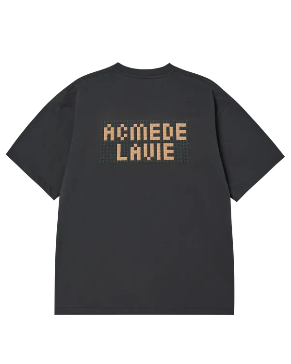 (Pre-order) &Aacute;o thun ngắn tay BLOCK AC BEAR Than ch&igrave;