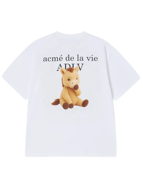 Áo thun HORSE BASIC LOGO Trắng