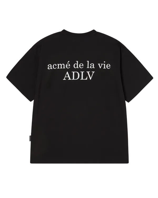 &Aacute;o thun ngắn tay AC BEAR DONUT BABY FACE Đen