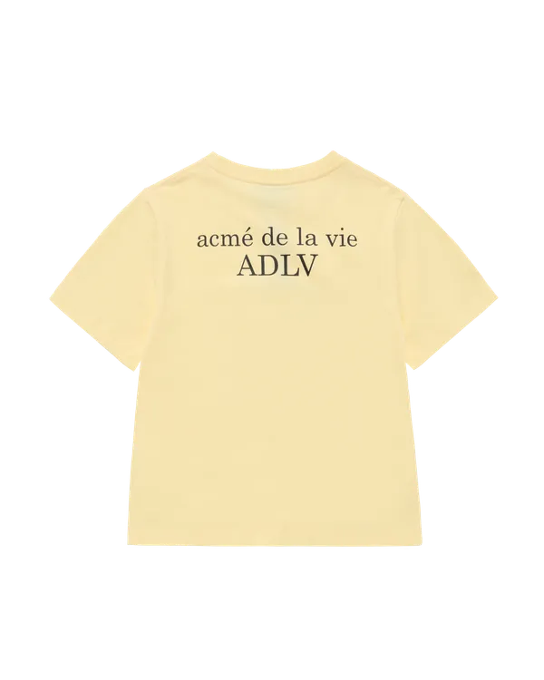 &Aacute;o thun KIDS BASIC AC BEAR V&agrave;ng nhạt