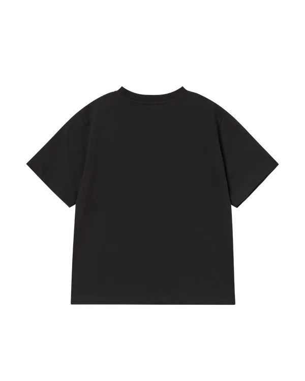 &Aacute;o thun KIDS TWO TONE LOGO Đen