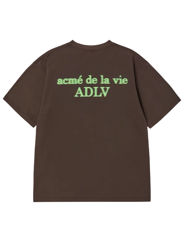 &Aacute;o thun  NEON BASIC LOGO N&acirc;u đậm