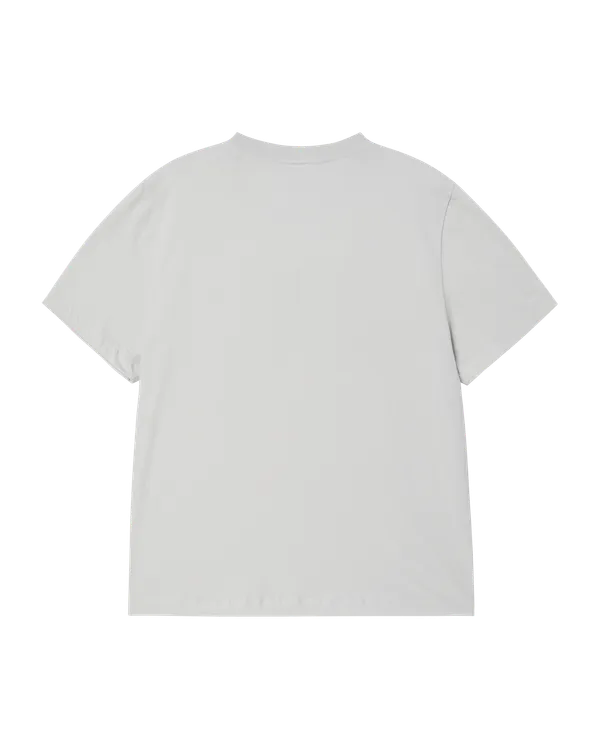 &Aacute;o thun WOMAN ADLV APPLIQUE LOGO X&aacute;m nhạt