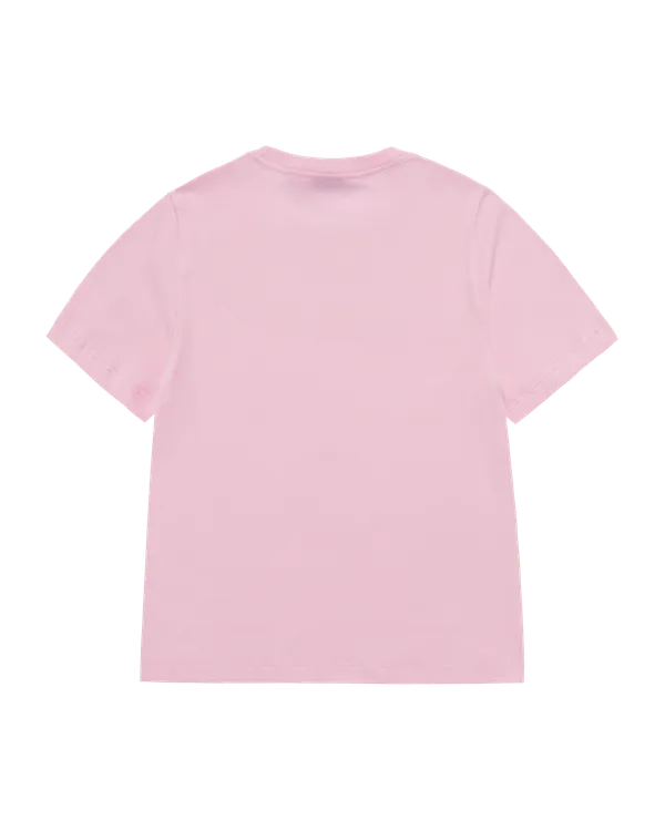 &Aacute;o thun WOMAN ADLV APPLIQUE LOGO Hồng nhạt