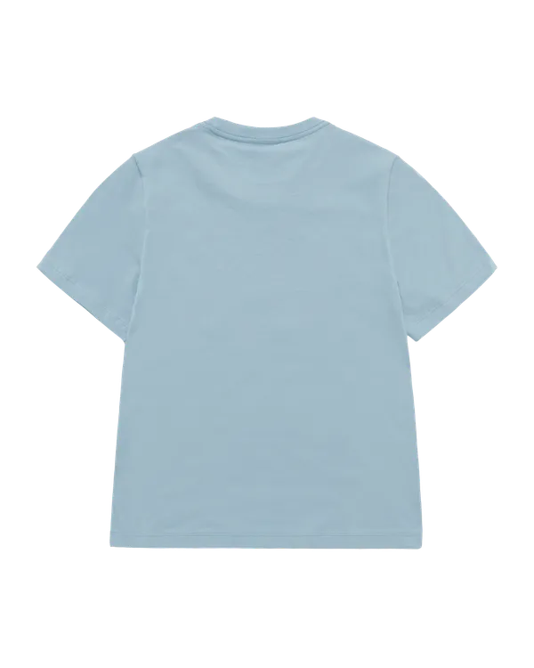 &Aacute;o thun WOMAN ADLV APPLIQUE LOGO Xanh da trời