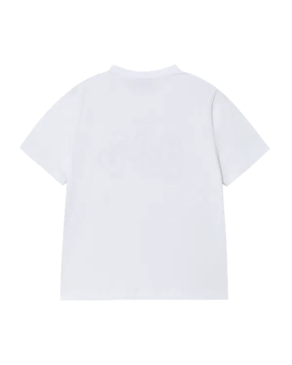 &Aacute;o thun WOMAN ADLV APPLIQUE LOGO Trắng