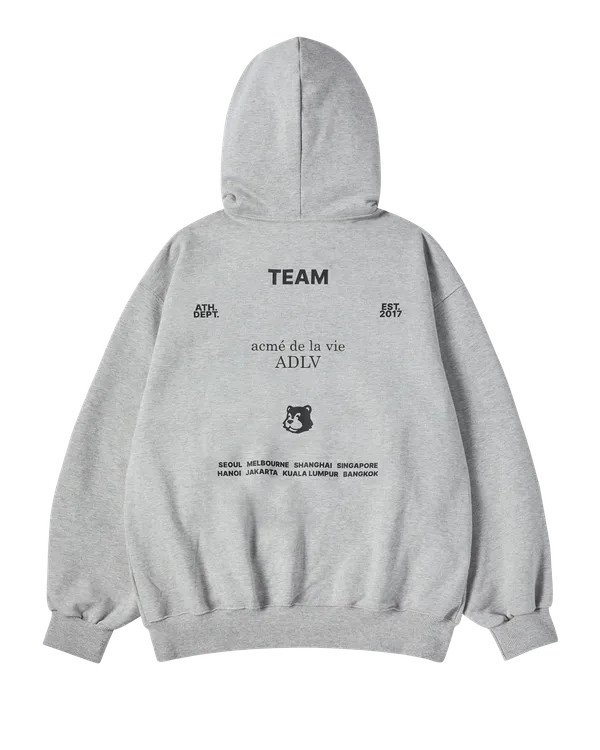 (Pre-order) &Aacute;o hoodie k&eacute;o kh&oacute;a TEAM ACME DE LA VIE Muối ti&ecirc;u