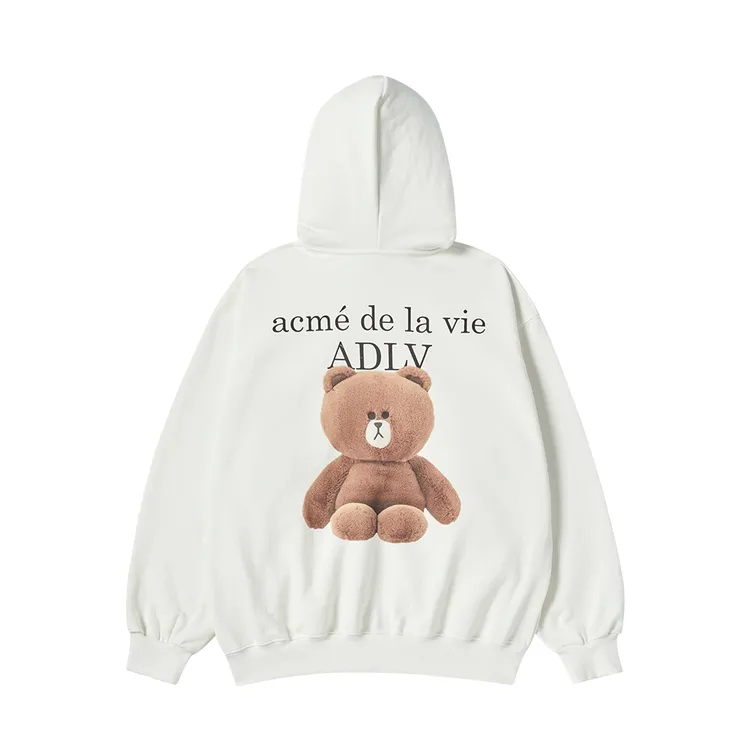 &Aacute;o hoodie BASIC LOGO WITH LINE FRIENDS Kem