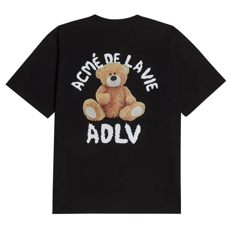 Áo Thun ADLV Teddy Bear (Bear Doll) Đen