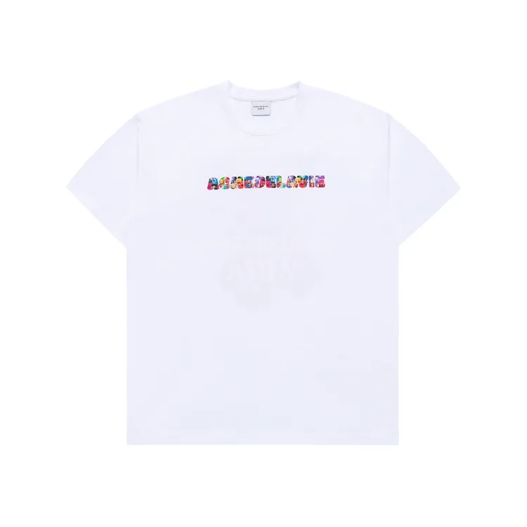 Áo Thun ADLV Bear Doll Fuzzy Rabbit Trắng