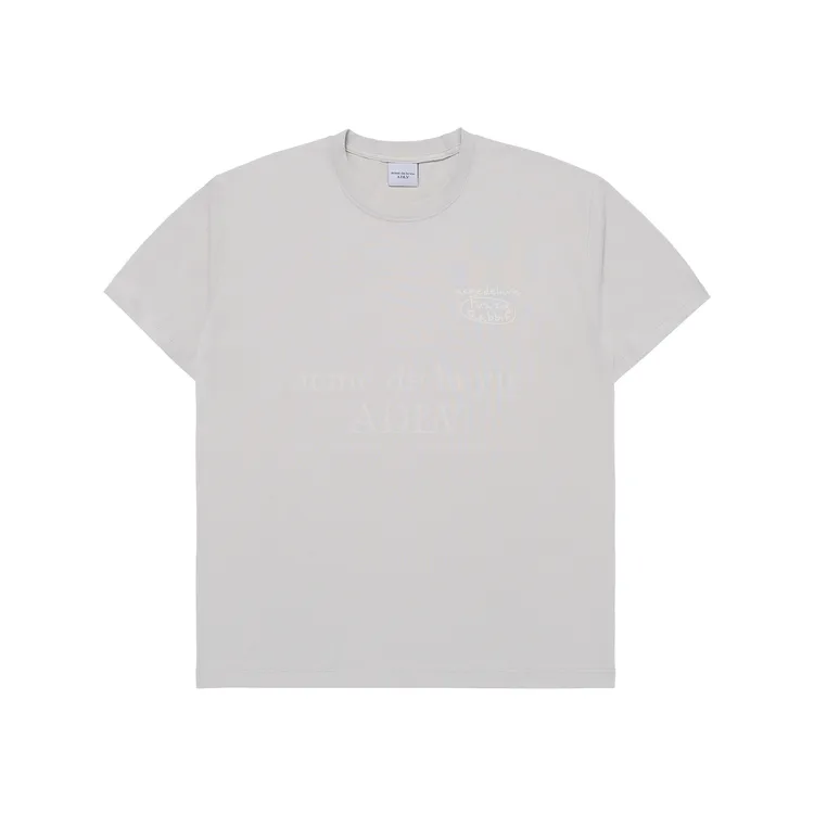 Áo Thun ADLV Doodle Fuzzy Rabbit Xám