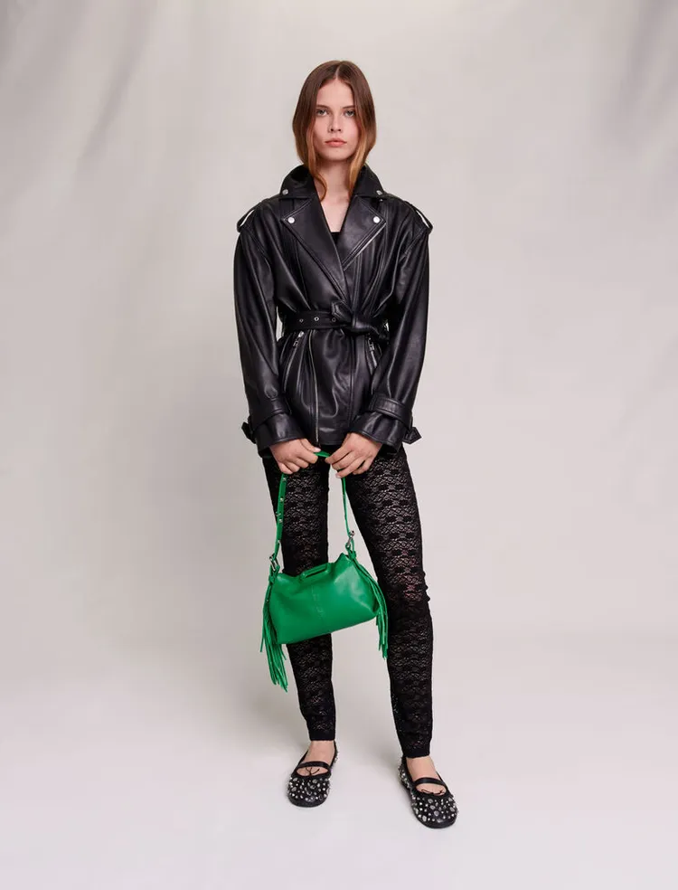 Quần legging ren