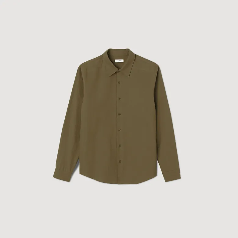 Áo sơ mi flannel 22 Trắng Ecru