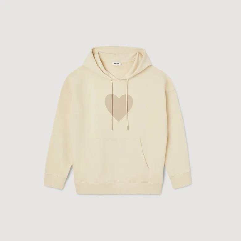 Áo hoodie trái tim 23 Be