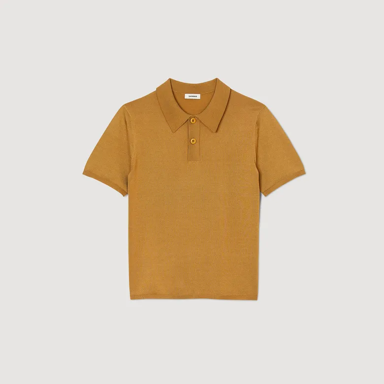 Áo polo dệt kim S Be