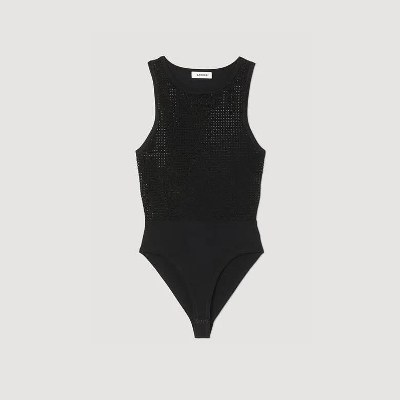 Bodysuit đính đá 310 Vàng