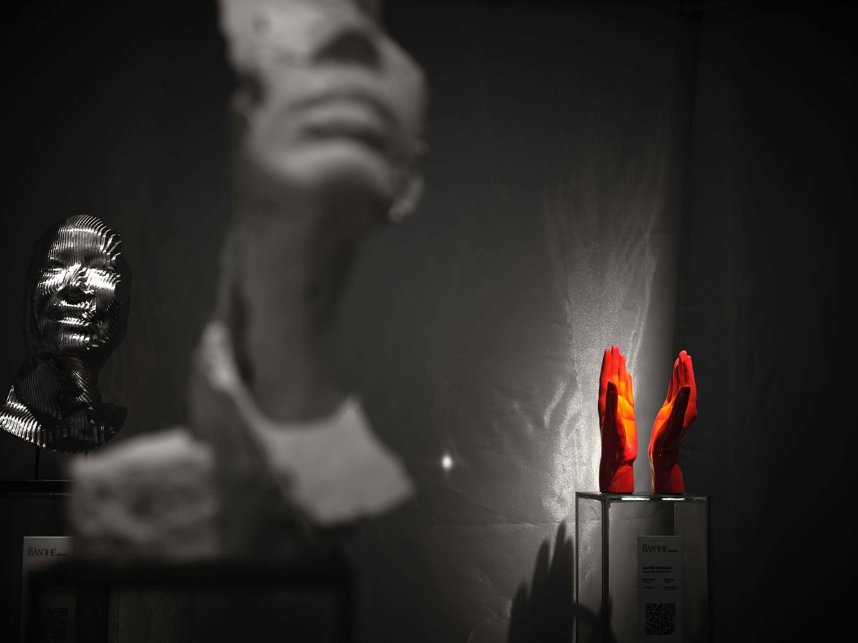 HANOIA AT THE "BAN THE" EXHIBITION