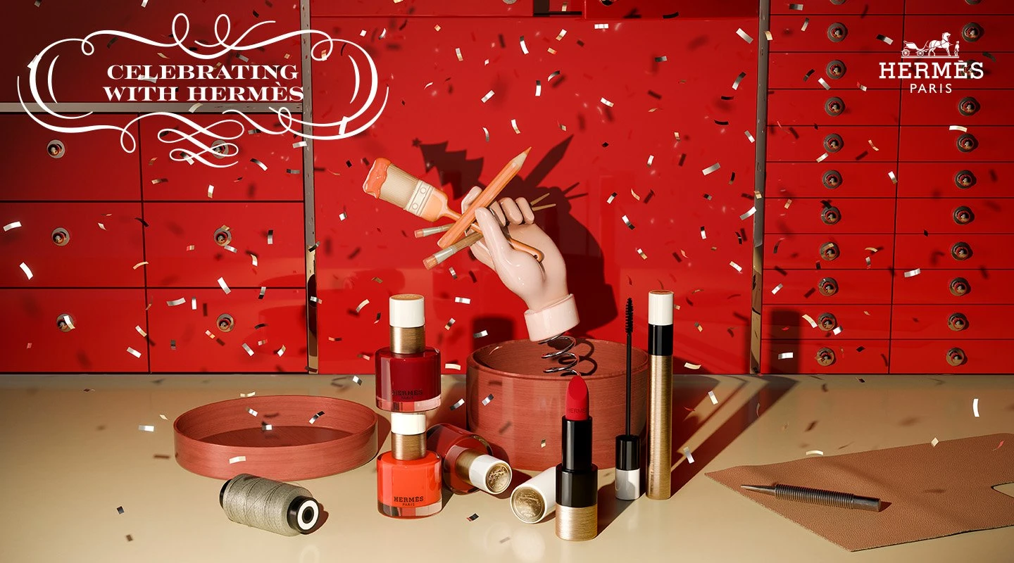 Celebrating with Hermès